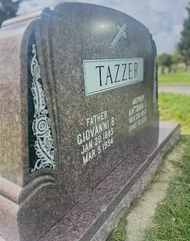 New headstone