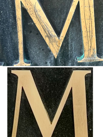 Restored monument